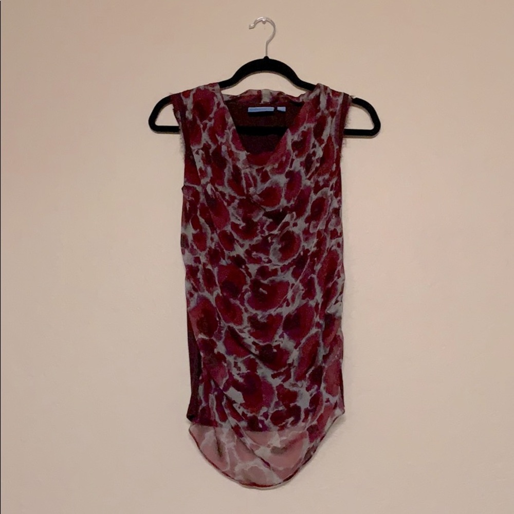 Red Business Formal Tank Top